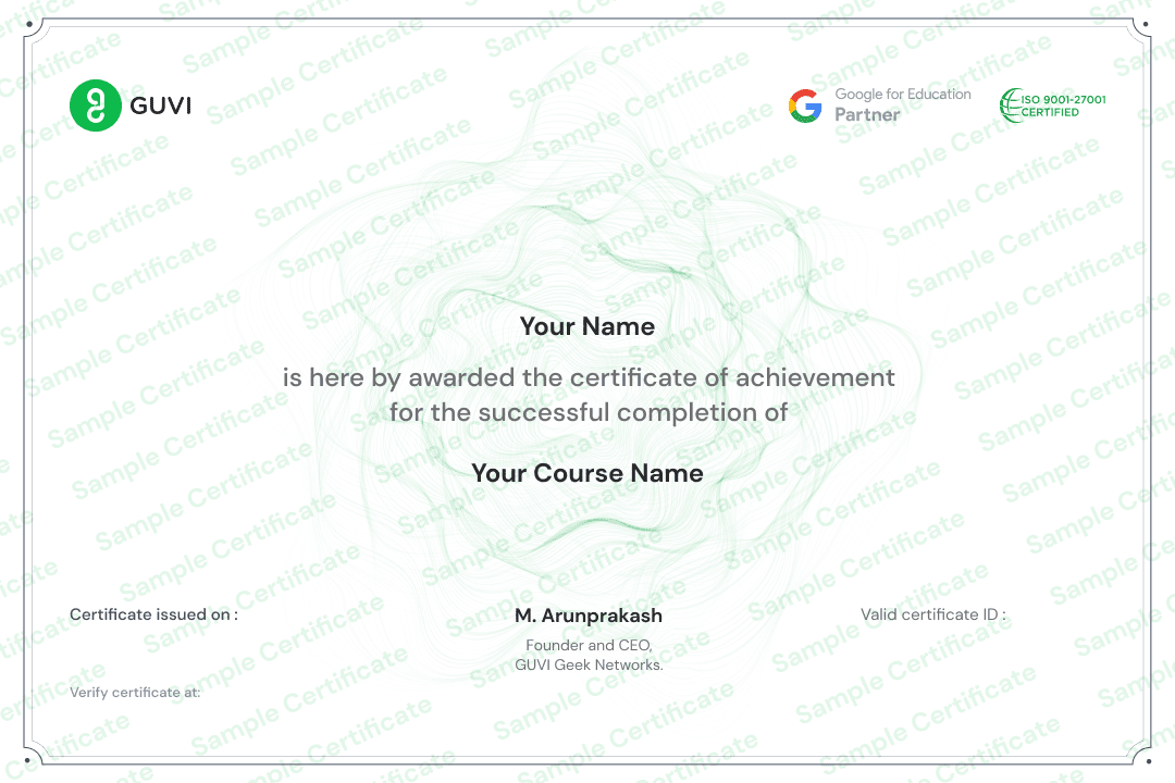 guvi-certificate